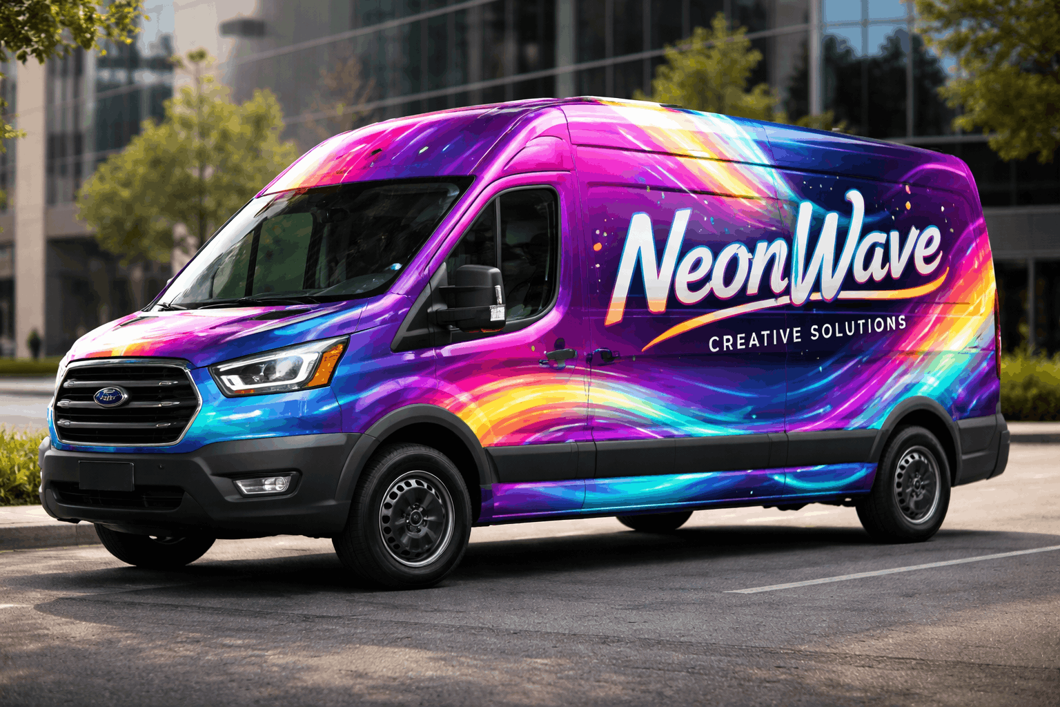 Professional vehicle wrap installation in Houston